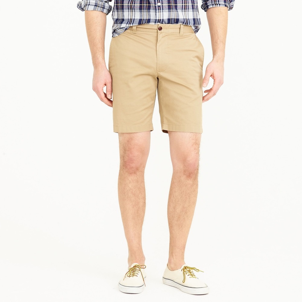J Crew 9 inch Stretch